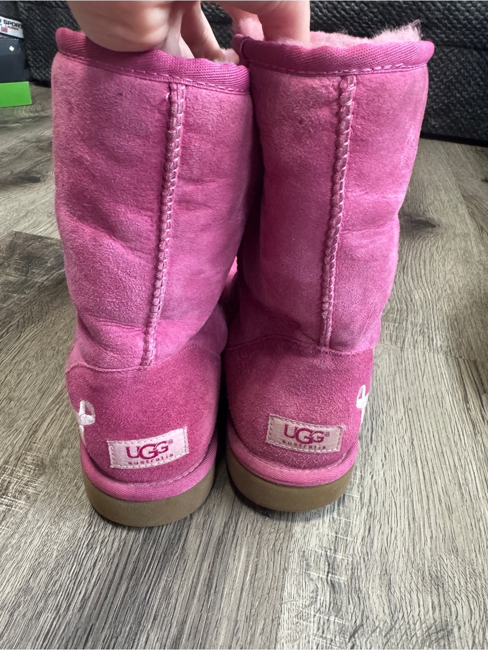 UGG RARE Breast Cancer Boots- Pink